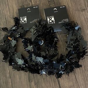 Black Cat Garland Set